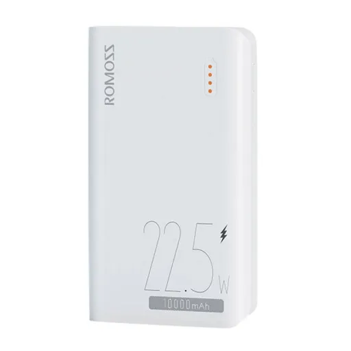 Romoss SENSE4SF Powerbank, 10000mAh, 22.5W (fehér)