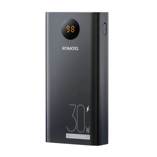 Romoss PEA30 Powerbank, 30000mAh (fekete)