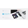 VEGER powerbank 25 000 mAh beépített Type C / Lightning kábelekkel PD 130W TCE130 (W2503) fekete - 3. kép