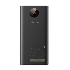 Romoss PEA40PF Powerbank, 40000mAh, 22.5W (fekete)