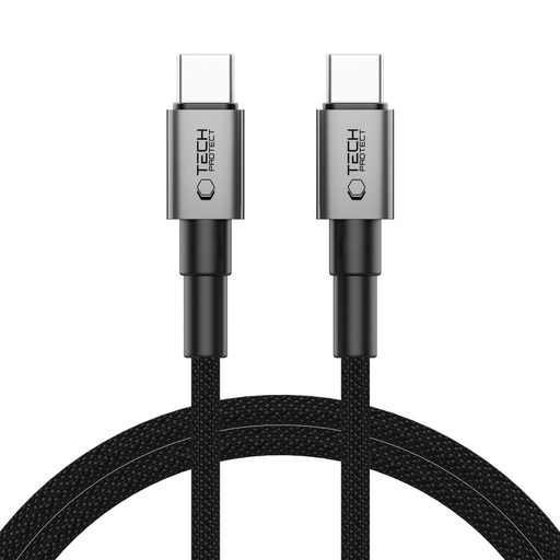 Tech-protect Ultraboost Dna Type-c Kábel Pd100w/5a 100cm Vas Szürke