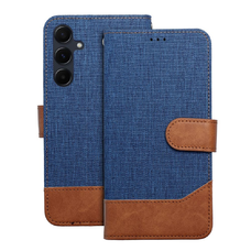 JEANS fliptok Samsung Galaxy A36 5G-hez kék színű tok