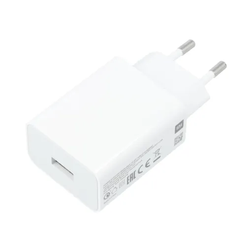 XIAOMI eredeti töltő USB A QC3.0 3A 22,5W MDY-11-EP fehér bulk