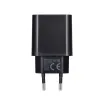 BLUE STAR hálózati töltő Type C + Type C - Lightning kábel PD QC4.0 3A 20W TFB-TC-20WPD fekete - 1. kép