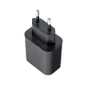 BLUE STAR hálózati töltő Type C + Type C - Lightning kábel PD QC4.0 3A 20W TFB-TC-20WPD fekete - 4. kép