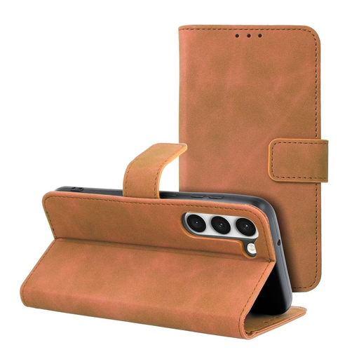 TENDER fliptok Samsung Galaxy S23 barna tok TENDER fliptok Samsung Galaxy S23 barna tok