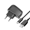 BLUE STAR LITE utazó töltő 2A 10W USB A + kábel USB A - Type C TFK-TC-1095B fekete - 1. kép
