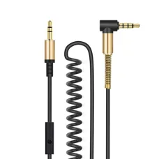 HOCO UPA02 3.5 mm Jack Audio kábel mikrofonnal 200 Cm fekete