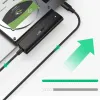 Ugreen SATA adapter 2,5'' Type-c USB-C 3.2 Gen 1 (SuperSpeed USB 5 Gbps) fekete (70610 CM321) - 1. kép