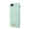 Guess iPhone 7/8/SE 2020/2022 tok  Silicone Vintage zöld színben arany logóval (GUHCI8LSLMGGR) - 1. kép