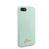 Guess iPhone 7/8/SE 2020/2022 tok  Silicone Vintage zöld színben arany logóval (GUHCI8LSLMGGR) - 2. kép