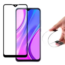 Wozinsky Flexi nano hybrid kijelzővédő üvegfólia Xiaomi Redmi 9 fekete