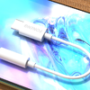 Foneng BM21 3.5mm jack - USB-C audio kábel (fehér) - 2. kép