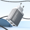 3-port USB(C+A)+HDMI GaN Dock (60W/5W/4K@60Hz) - 1. kép