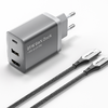 3-port USB(C+A)+HDMI GaN Dock (60W/5W/4K@60Hz) - 4. kép