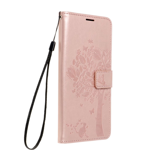 MEZZO fliptok SAMSUNG A36 5G fa minta rózsaarany tok MEZZO fliptok SAMSUNG A36 5G fa minta rózsaarany tok