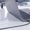 UGREEN US300 USB-C-USB-C kábel, 100W, 5A, 1m (fekete) - 0. kép