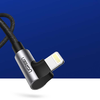 UGREEN US299 USB Lightning hajlított kábel, MFi, 1m (fekete) kábel - 4. kép