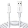 UGREEN US155 USB-Lightning kábel 2.4A, 0.5m (fehér) - 0. kép