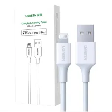 UGREEN US155 USB-Lightning kábel 2.4A, 0.5m (fehér)