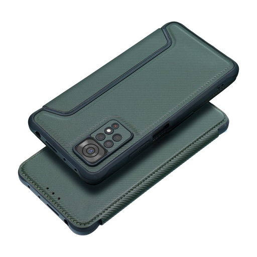 RAZOR fliptok Xiaomi Redmi 14C sötétzöld tok RAZOR fliptok Xiaomi Redmi 14C sötétzöld tok