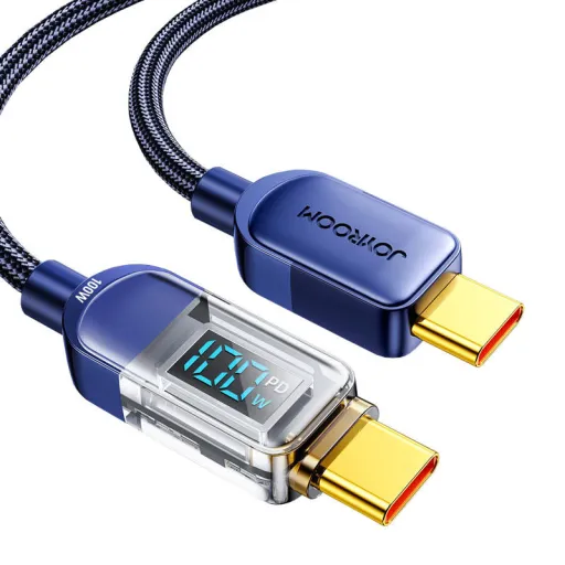 USB-C kábel 100W 1.2m Joyroom S-CC100A4 (kék),