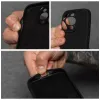 SILICONE 2mm tok iPhone 14 Pro fekete - 0. kép