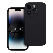SILICONE 2mm tok iPhone 14 Pro fekete