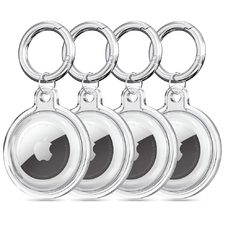 Tech-protect Icon 4-pack Apple Airtag átlátszó