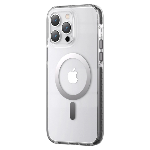Kingxbar PQY Ice Crystal Series mágneses tok iPhone 14 Plus MagSafe szürke Kingxbar PQY Ice Crystal Series mágneses tok iPhone 14 Plus MagSafe szürke