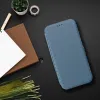 FOLIO oldalsó mágnes fliptok S-PEN kompatibilis SAMSUNG S24 ULTRA kék tok - 2. kép