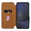 FOLIO oldalsó mágnes fliptok S-PEN kompatibilis SAMSUNG S24 ULTRA kék tok - 3. kép