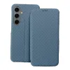 FOLIO oldalsó mágnes fliptok S-PEN kompatibilis SAMSUNG S24 ULTRA kék tok - 4. kép