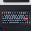 Vezeték nélküli Egyedi Mechanikus Billentyűzet Keychron V1 Max QMK/VIA Gombos Verzió Banana Kapcsoló (fekete), - 1. kép