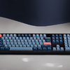 Vezeték nélküli egyedi mechanikus billentyűzet Keychron V6 Max QMK/VIA RGB Gomb Barebone Kapcsoló (fekete) - 3. kép