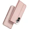 DUX DUCIS wallet case SKIN PRO Samsung Galaxy S25 tok rózsaszín, - 2. kép