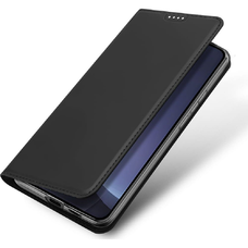DUX DUCIS pénztárca tok SKIN PRO Samsung Galaxy S25 fekete tok