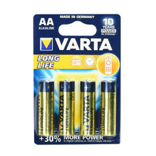 VARTA alkáli elem R6 (AA) Longlife 4 db