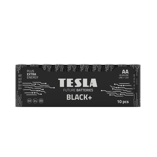 TESLA alkáli elem R6 (AA) BLACK+ [10x72] 10 db