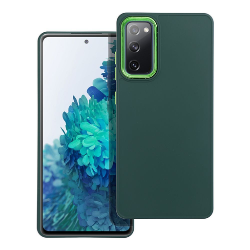 FRAME tok Samsung Galaxy S20 FE / S20 FE 5G zöld FRAME tok Samsung Galaxy S20 FE / S20 FE 5G zöld