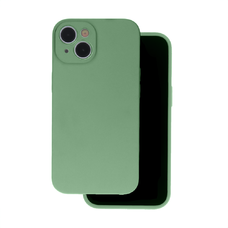 Szilárd szilikon tok iPhone 11-hez világoszöld