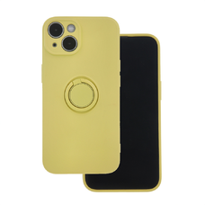 Ujjfogós tok iPhone 7/8/SE 2020/SE 2022 sárga tok