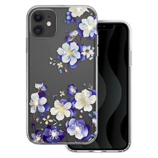 IMD nyomtatott tok iPhone 11 virágmintás tok