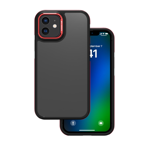 Kristály Fekete tok iPhone 12 / 12 Pro 6,1 Kristály Fekete tok iPhone 12 / 12 Pro 6,1