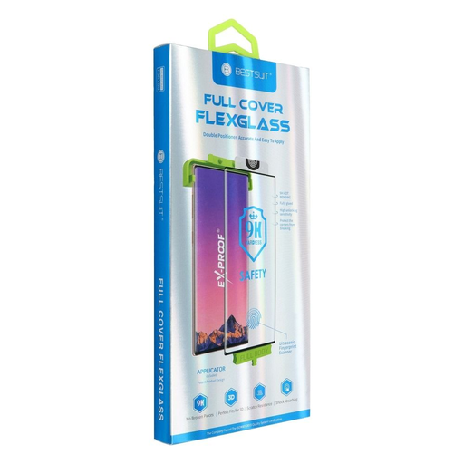 Bestsuit Flexible Hybrid Üveg 5D Samsung Galaxy S20 Ultra fekete (Forró Hajlítás) üvegfólia Bestsuit Flexible Hybrid Üveg 5D Samsung Galaxy S20 Ultra fekete (Forró Hajlítás) üvegfólia