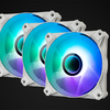 Darkflash INF8 ARGB ventilátorkészlet 3in1 számítógéphez 120x120 (fehér) - 4. kép