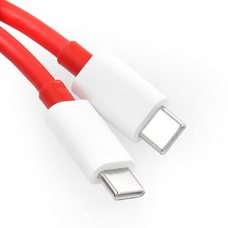 OPPO eredeti kábel Type C to Type C 10A DL122 1 m piros bulk