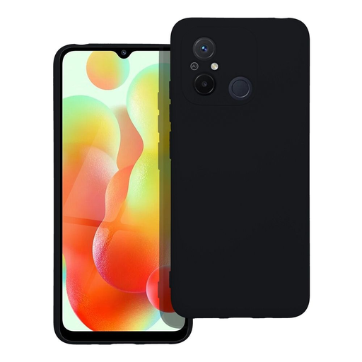 SILICONE tok XIAOMI Redmi 12C fekete SILICONE tok XIAOMI Redmi 12C fekete