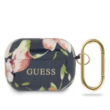 Guess GUACAPTPUBKFL03 Flower collection N.3 AirPods Pro 1/2 tok kék