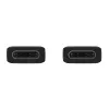 SAMSUNG eredeti kábel Type C - Type C EP-DA705BBEGWW 1 m fekete bliszter - 2. kép